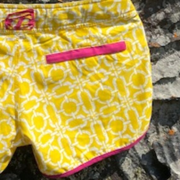 JETPILOT Boardshorts sz 5 bright yellow EUC - Picture 8 of 11
